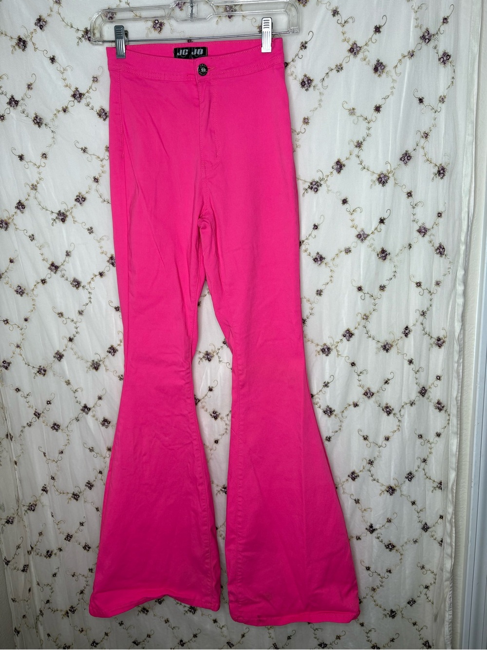 Women’s Hot Pink Flared Jeans